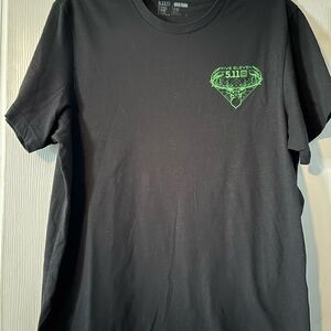 5.11 Tactical Men's Black Tee with Green Logo